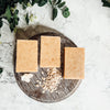 Oatmeal and Ground Clove Soap Bars, Gentle Body Scrubs all natural
