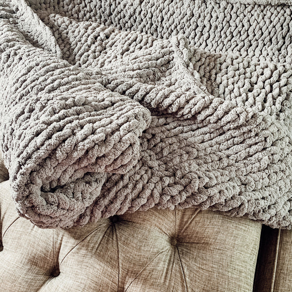 Handmade Chenille Blankets