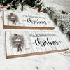 Rustic Christmas Decorations Farmhouse STyle, Tiered Tray Holiday Signs