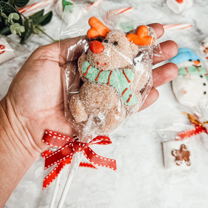 Rudolph Marshmallow Sweets for Kids and Hot Cocoa Bars