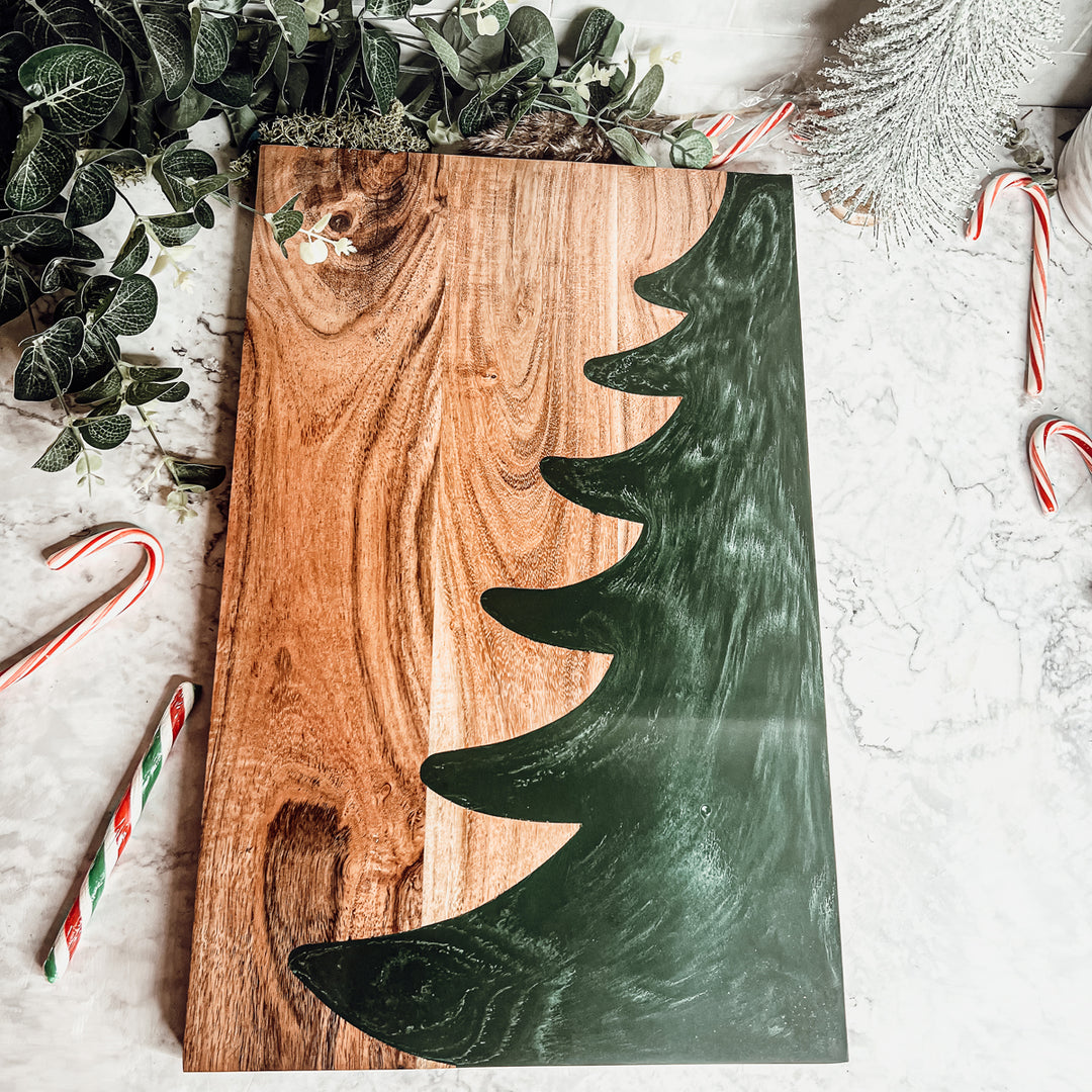 Unique Christmas CHarcuterie Boards, Luxury Christmas Serving Boards