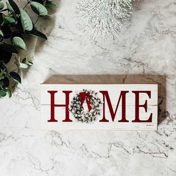 Holiday Home Sign Wooden