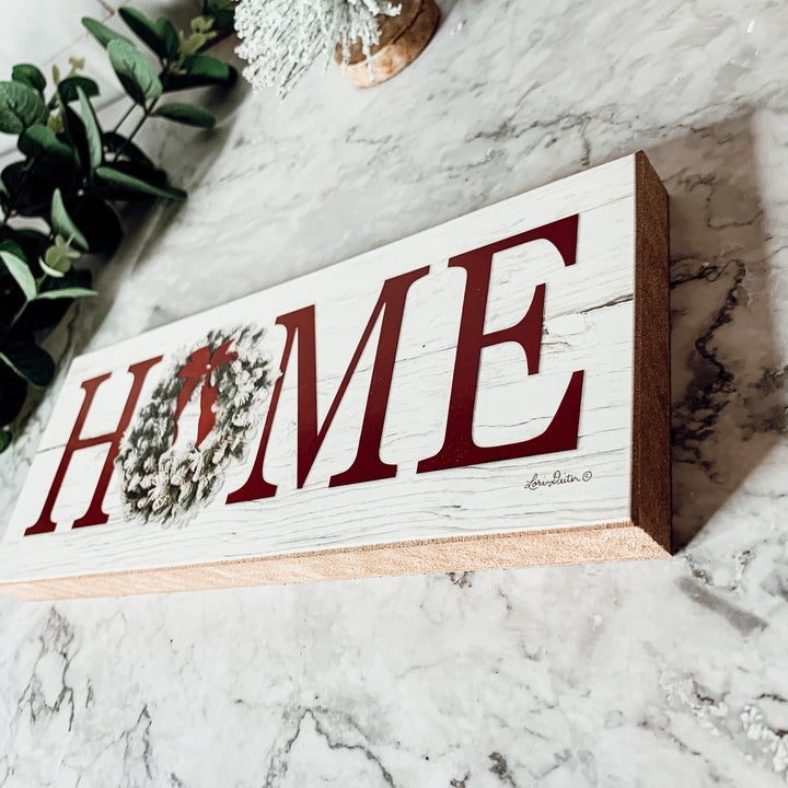 Thick Wooden Holiday Signs