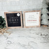 Holiday Shelf Styling Signs, Farmhouse Christmas Signs