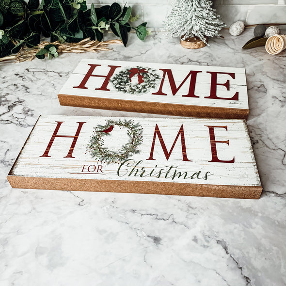 Rustic Home Christmas Signs, Classic Christmas Decor for the home