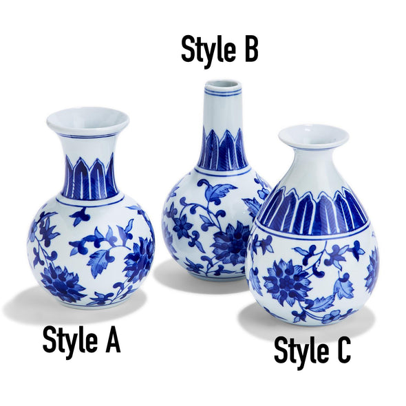 Blue and White Vases Handmade