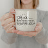 Ceramic Coffee Mugs with Funny Quotes on them for Coffee Lovers