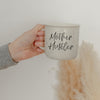 Modern Mom Coffee Mugs, Mother Hustler Ceramic Mugs made in NY