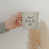 Funny Coffee Quote Mug Gifts, Don't Bug Me Yet mugs near me NY