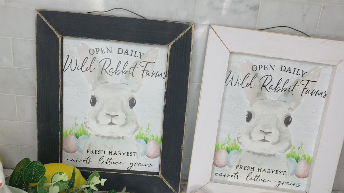Farmhouse Easter Home Decorations Signs