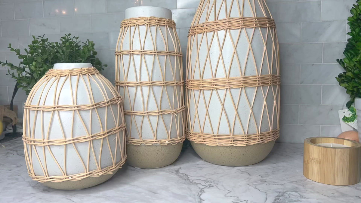 Neutral Home Decor Vase Sets
