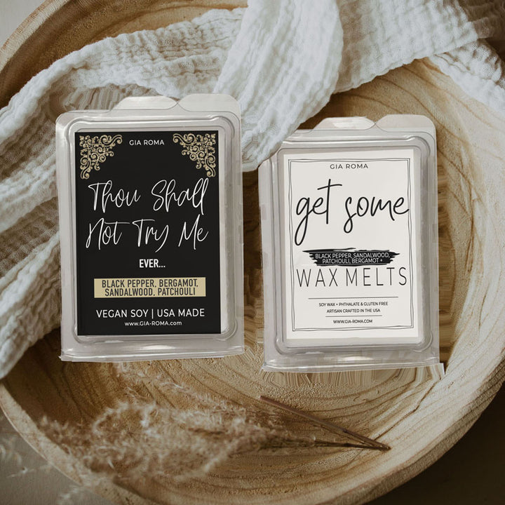 Funny wax Melt Gifts, Home Fragrances - Thou Shall not Try me and Get some