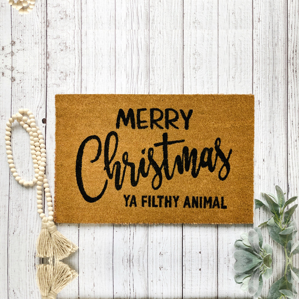 Christmas Welcome Mats For Outside