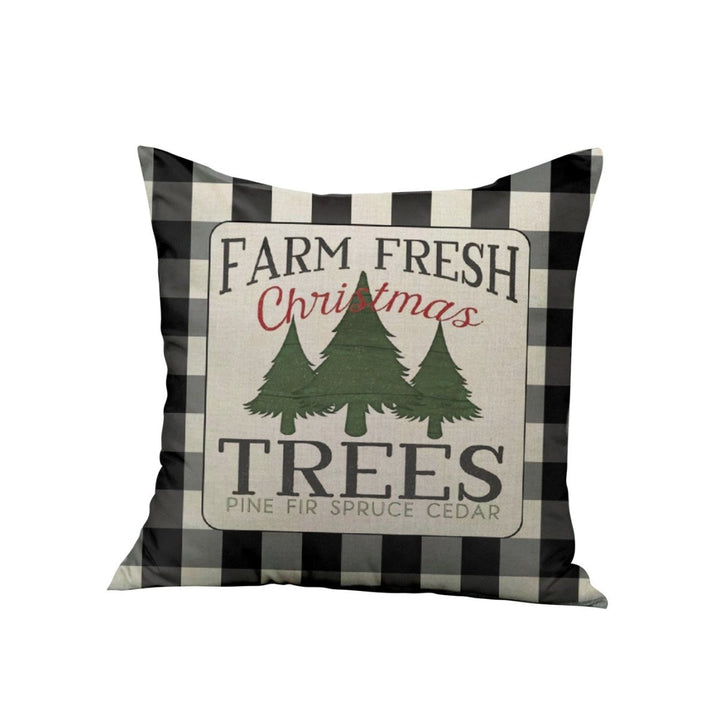 Farm Fresh Christmas Trees Pillow, Pine Fir Pillow, Farmhouse Throw Pillows, Rustic Christmas Pillows, Farmhouse Christmas Pillows Top Sellers