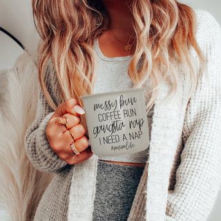 messy Bun quote gifts funny