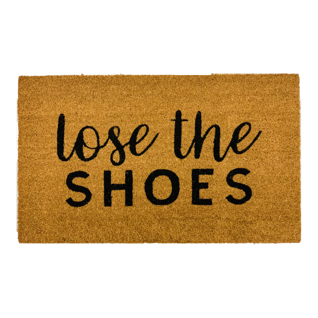 Lose the shoes doormat, funny welcome mats outside