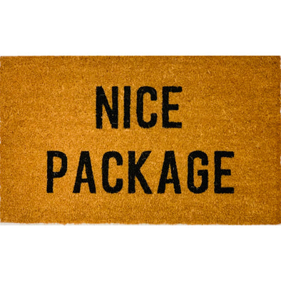 Nice Package doormatm, Funny OUtside Welcome Mats