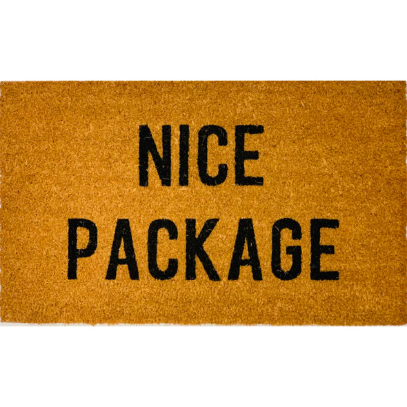 Nice Package doormatm, Funny OUtside Welcome Mats