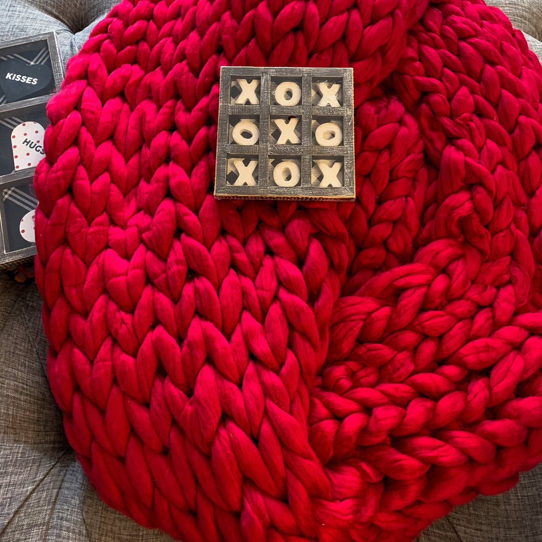 Chunky Knit Blankets - USA Made, Handmade – Gia Roma