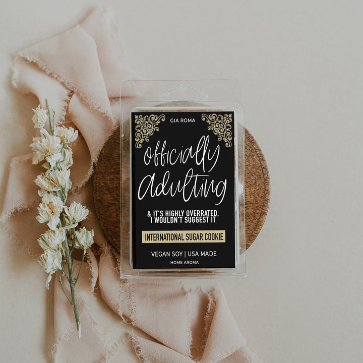 Adulting Quotes that are Funny for Gifts, Unique Sugar Cookie Scents