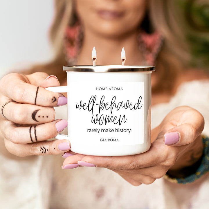 Motivational Candle Quotes, Women Empowerment Candle Quotes